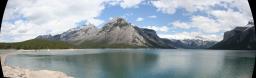 Lake Minnewanka panorama